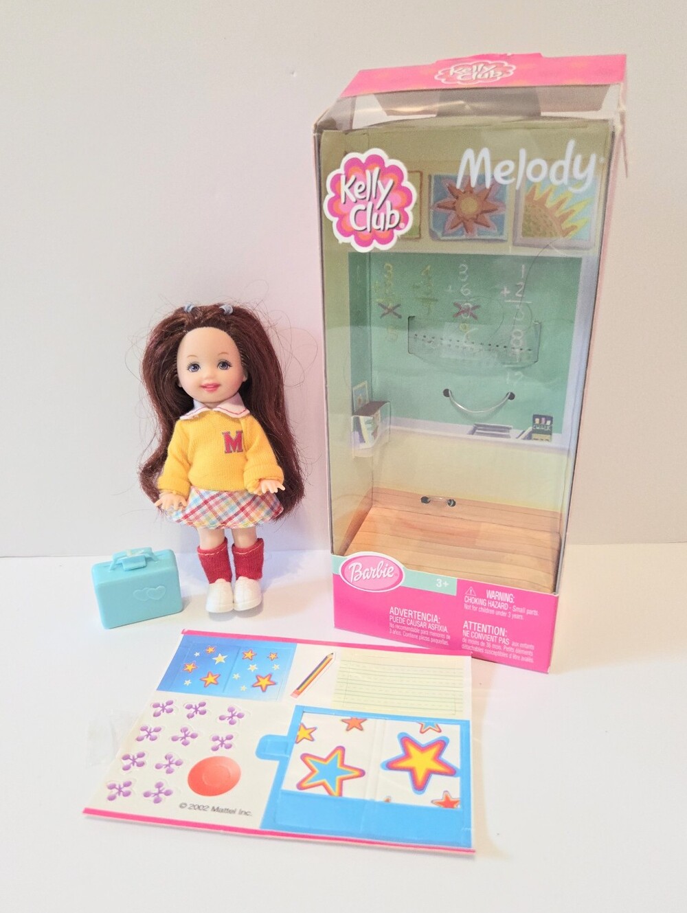 2/$26  2002 Barbie Kelly Club Melody Open Box